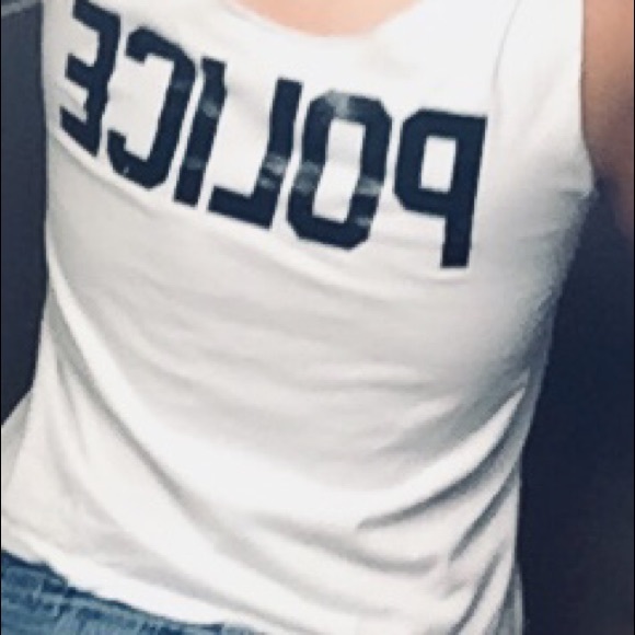 Women’s police ripped tank - Picture 1 of 4